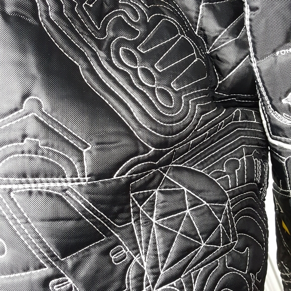 Elementz XL black Puffer pimp money jacket - Picture 7 of 8